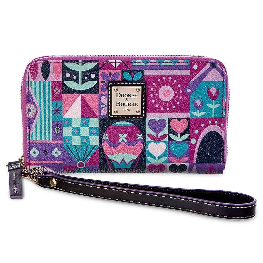 AUTHENTIC DISNEY PARKS "IT'S A SMALL WORLD" WALLET BY DOONEY & BOURKE